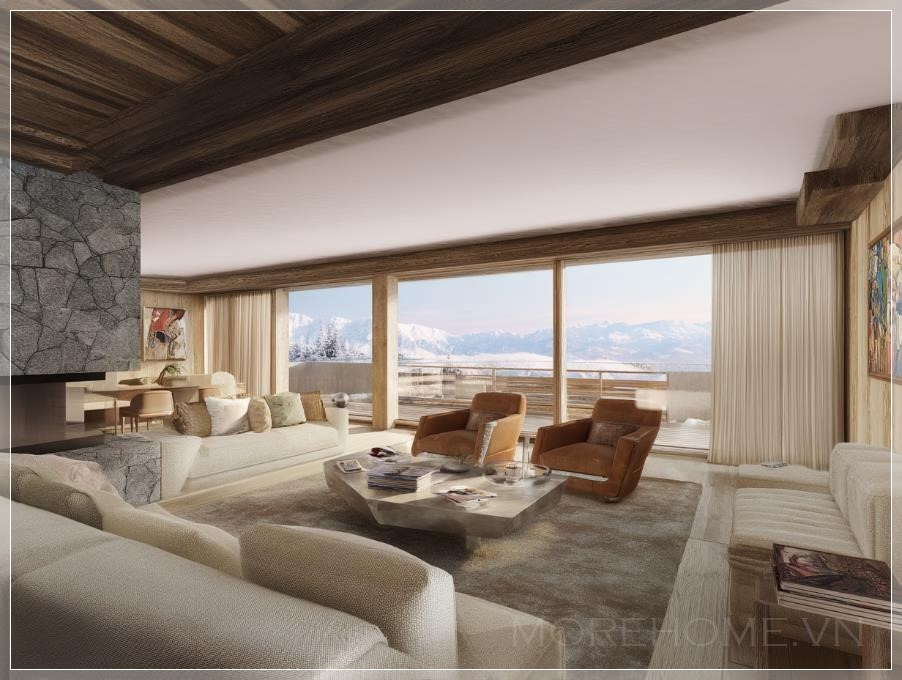  Phòng khách của tương lai tại dãy Alps Thụy Sĩ: Một tầm nhìn 25 năm...